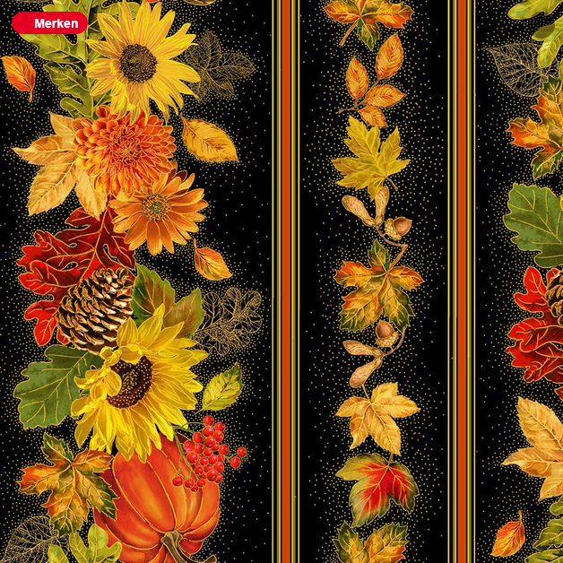Thankful - Harvest Stripes - black